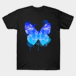 Butterfly watercolor Lagoon T-Shirt